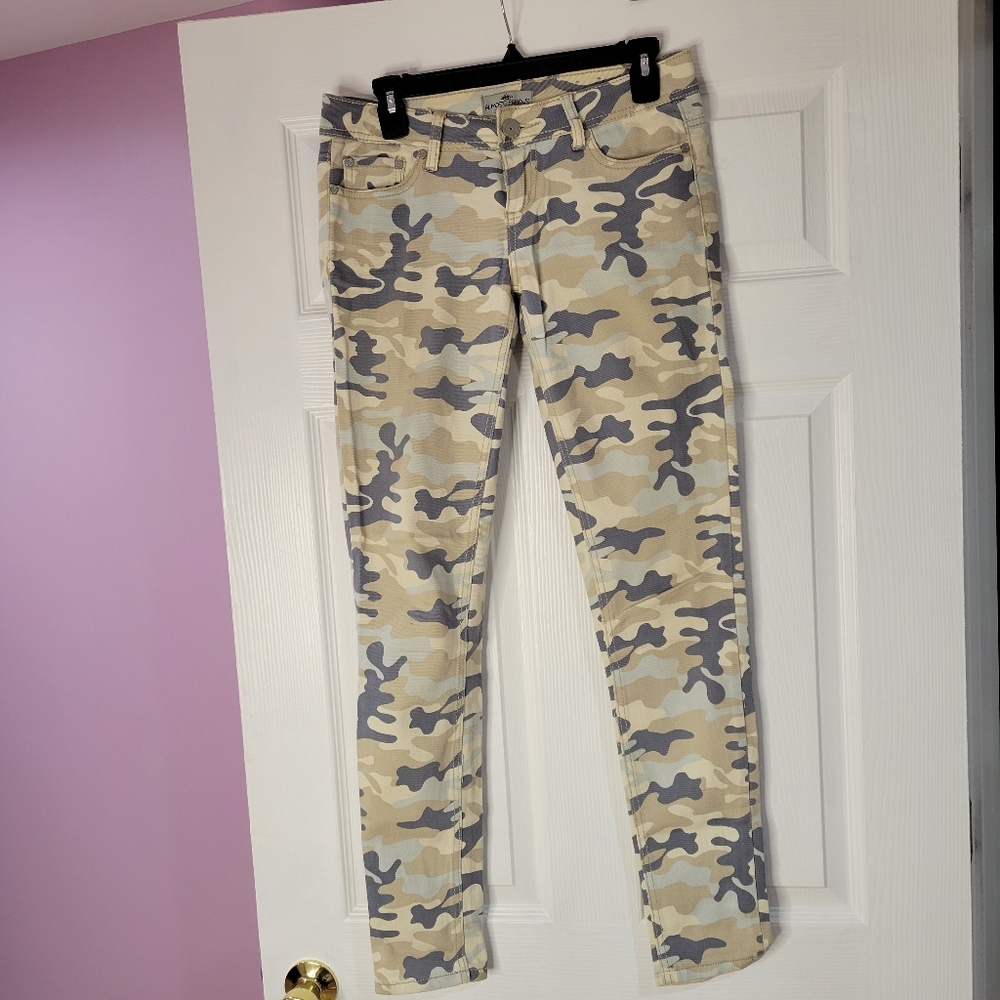 Almost Famous Camo Skinny Jeans